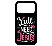 Carcasa para iPhone 17 Pro MAX Mujer Que Todos Necesitan a Jesús Divertido Devoto de la Biblia de fe Cristiana