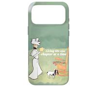 Carcasa para iPhone 17 Pro MAX Mujer y su Perro Amante de los Libros Viviendo la Vida un capítulo a la Vez