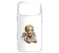 Carcasa para iPhone 17 Pro MAX Muñeca Ángel Roto con Corazón