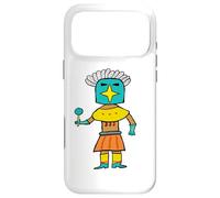 Carcasa para iPhone 17 Pro MAX Muñeca Hopi Estrella Azul Kachina