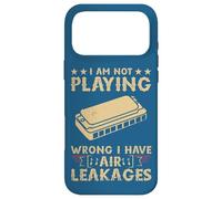 Carcasa para iPhone 17 Pro MAX Música I Am Not Playing Wrong I Have Air Leakages Armónica