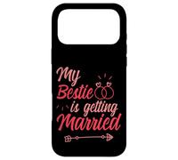 Carcasa para iPhone 17 Pro MAX My Bestie Is Getting Married Boda de Dama de Honor -