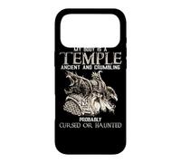 Carcasa para iPhone 17 Pro MAX My Body Is A Temple Ancient Crumbling Probably Cursed
