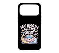 Carcasa para iPhone 17 Pro MAX My Brain Needs Rest Burnout Tired Mood Exhausted -
