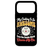 Carcasa para iPhone 17 Pro MAX My Cooking Is So Awesome Even The Smoke Alarm Cheers Me On