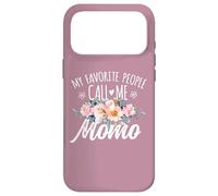 Carcasa para iPhone 17 Pro MAX My Favorite People Call Me Momo Floral Birthday Momo