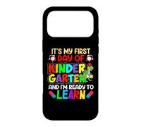 Carcasa para iPhone 17 Pro MAX My First Day of Kindergarten 1st Day of School Boys Girls