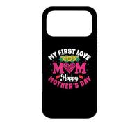 Carcasa para iPhone 17 Pro MAX My First Love Mom Happy Mothers Day Heart Sunflower