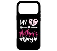 Carcasa para iPhone 17 Pro MAX My First Mothers Day Outfit Mommy 1st Time Mom Happy Mother