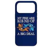 Carcasa para iPhone 17 Pro MAX My Fish Are Koi-nd of A Big Deal Divertido Koi Keeper