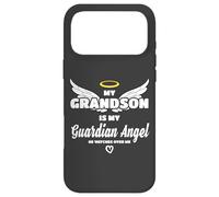 Carcasa para iPhone 17 Pro MAX My Grandson My Guardian Angel He Watches Over Me In Memory