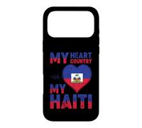 Carcasa para iPhone 17 Pro MAX my Heart my Country my Haiti Haiti Flag