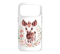Carcasa para iPhone 17 Pro MAX My Little Okapi Forest Giraffe Zoo Animal Cute