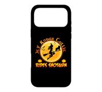 Carcasa para iPhone 17 Pro MAX My Rough Collie Rides Shotgun Funny Dog Halloween Costume
