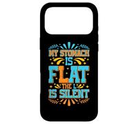 Carcasa para iPhone 17 Pro MAX My Stomach Is Flat, The L Is Silent -