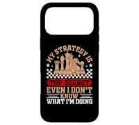 Carcasa para iPhone 17 Pro MAX My Strategy Is Top Secret Even I Don't Know What Im Doing