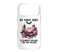 Carcasa para iPhone 17 Pro MAX My Toxic Trait is Always Falling for The Villain Era Romance