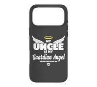 Carcasa para iPhone 17 Pro MAX My Uncle Is My Guardian Angel He Watches Over Me In Memory