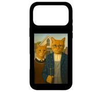 Carcasa para iPhone 17 Pro MAX Mystic Americat Gothic - Famosa Parodia de Pintura