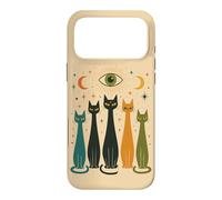 Carcasa para iPhone 17 Pro MAX Mystic Cats Celestial Eye Moon Feline