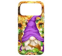 Carcasa para iPhone 17 Pro MAX Mystic GNOME Witch In Purple Wizard Outfit For Sunflower Mom