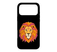 Carcasa para iPhone 17 Pro MAX Mystic Leo Zodiac Celestial Lion Retro Astrología Fan