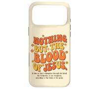 Carcasa para iPhone 17 Pro MAX Nada más Que la Sangre de Jesús Redención Perdón Gracia