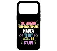 Carcasa para iPhone 17 Pro MAX Nadia Personalized Women's Gift Custom Nadia