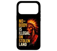 Carcasa para iPhone 17 Pro MAX Nadie es Ilegal en el diseño de Tierras robadas