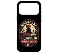 Carcasa para iPhone 17 Pro MAX Nagasaki Hope & Unity Retro Japón Heritage Design