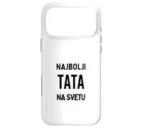 Carcasa para iPhone 17 Pro MAX Najbolji Tata na Svetu Mejor papá del Mundo Serbio