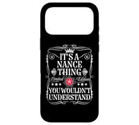 Carcasa para iPhone 17 Pro MAX Nance Name It's A Nance Thing You Would Not Understand