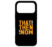 Carcasa para iPhone 17 Pro MAX Naranja Color Esto es Ahora Naranja Gráfico