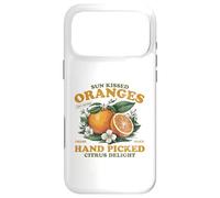 Carcasa para iPhone 17 Pro MAX Naranjas seleccionadas a Mano Vintage Fruit Retro Peach Graphic