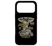 Carcasa para iPhone 17 Pro MAX Natchez Trace Parkway MS TN USA - Motocicleta con diseño Desgastado
