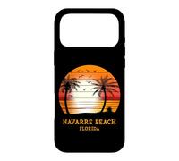 Carcasa para iPhone 17 Pro MAX Navarra Beach Florida Vintage Sunset Retro Verano Vacay Sol