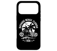 Carcasa para iPhone 17 Pro MAX Navarre Beach Florida Sunset Hotrod Diseño Envejecido