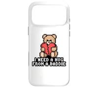 Carcasa para iPhone 17 Pro MAX Necesito UN Abrazo DE UN Baddie Pixel Teddy Bear Broken Heart