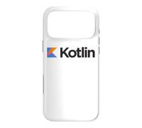 Carcasa para iPhone 17 Pro MAX Nerdy Kotlin Programador Geek Programa Profesor de Matemáticas