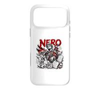 Carcasa para iPhone 17 Pro MAX Nero Emperador Romano Antiguo Roma Ciudad Ardiente