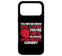 Carcasa para iPhone 17 Pro MAX Never Know Strong You'Re Until U Survived Open Heart Surgery