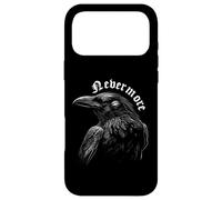Carcasa para iPhone 17 Pro MAX Nevermore Quoth El Poema del Cuervo Edgar Allan PoE Meme