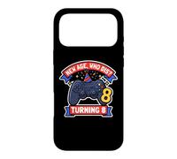 Carcasa para iPhone 17 Pro MAX New Boys Age Who Cumple 8 años, Divertido Jugador de 8 años