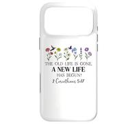 Carcasa para iPhone 17 Pro MAX New Creation in Christ 2 Corinthians 5 17 New Life Christian