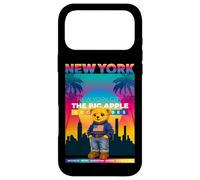 Carcasa para iPhone 17 Pro MAX New York City NY Teddy Bear - Urban Bear with American Style