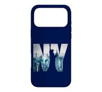 Carcasa para iPhone 17 Pro MAX New York City Statue of Liberty NY Photo Silhouette