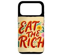 Carcasa para iPhone 17 Pro MAX Nice Red Come el Rico Discurso con Flor y Paz