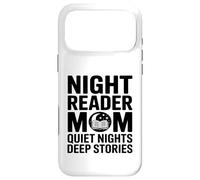 Carcasa para iPhone 17 Pro MAX Night Reader Libro Mamá Noches tranquilas Historias Profundas