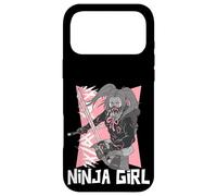 Carcasa para iPhone 17 Pro MAX Ninja Girl Cool Ninja Amante Ninjas