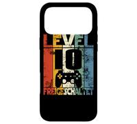 Carcasa para iPhone 17 Pro MAX Nivel 10 cumpleaños niño niño Divertido cumpleaños 10